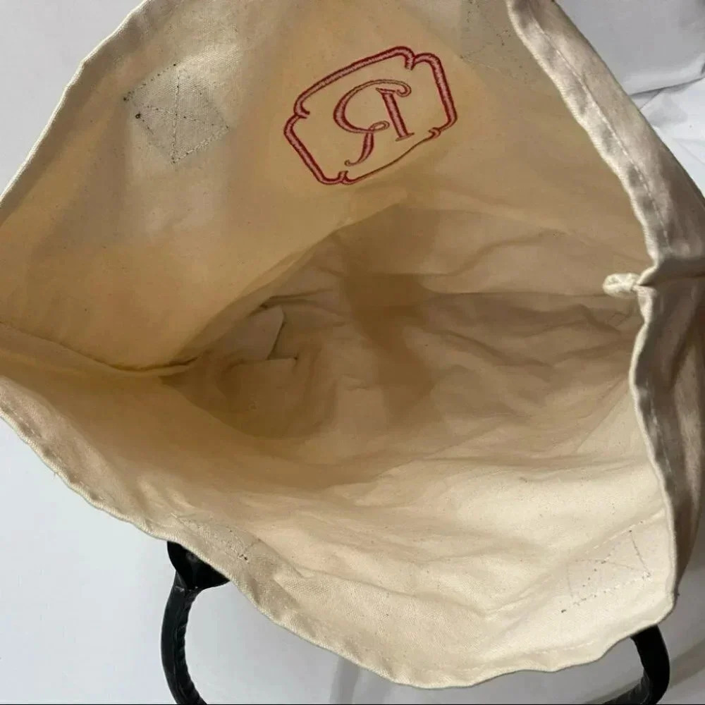Monogram‎ “R” canvas tote - Picture 6 of 6